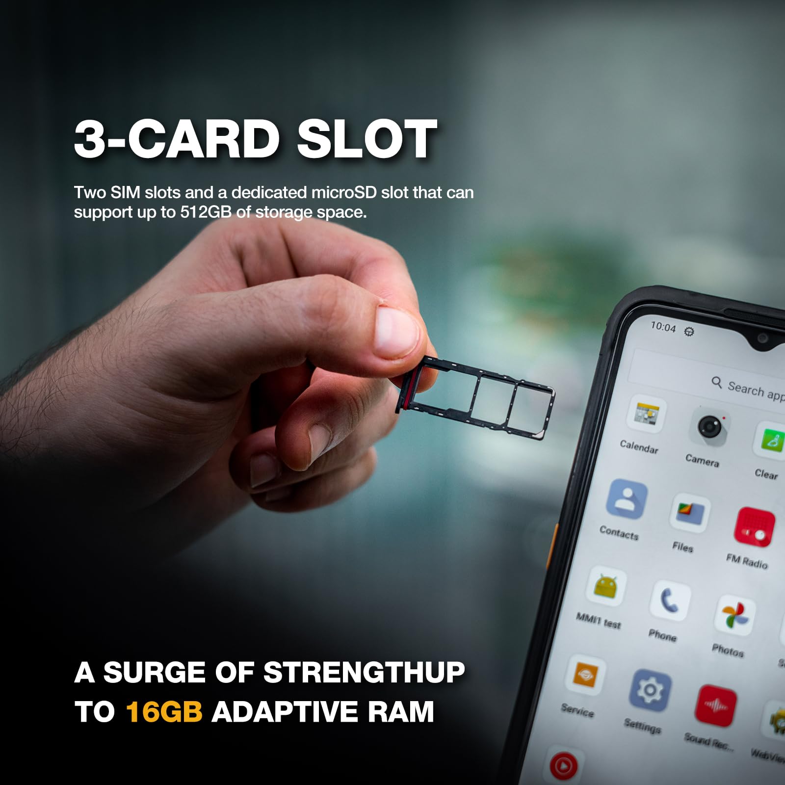 Amazon.com: AGM H6 Rugged Smartphone, Ultra-thin & Light, 4G